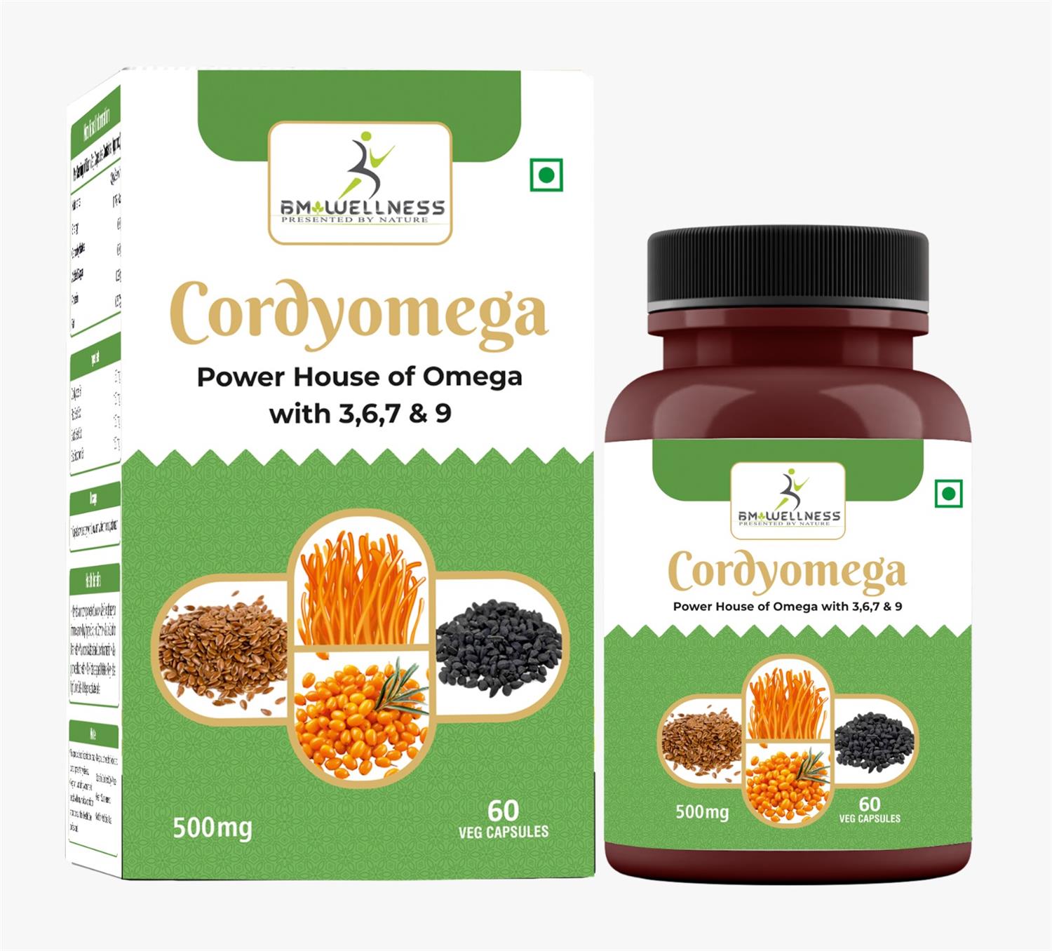 CORDYOMEGA 60 CAPSULES