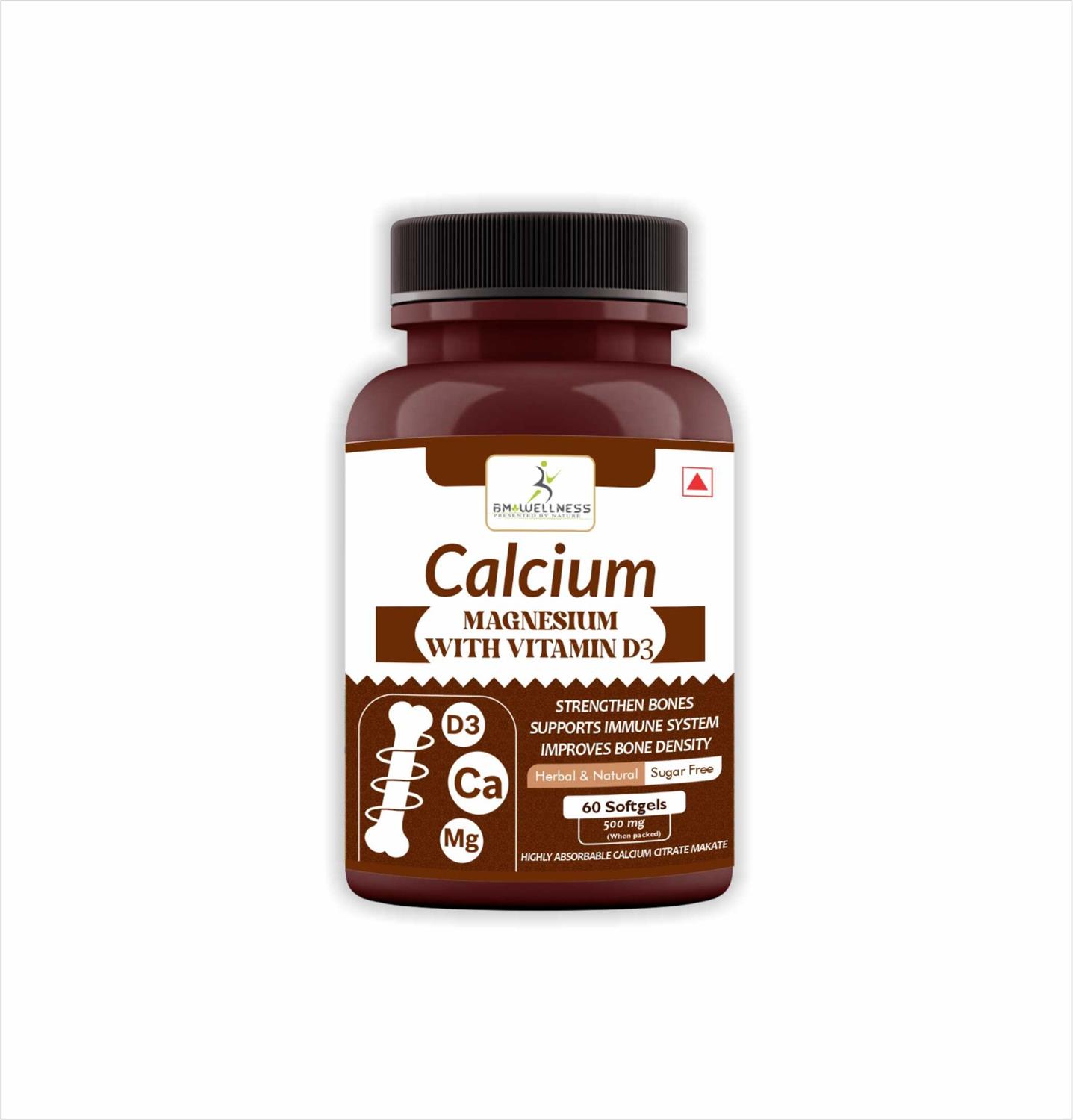 Calcium Mag with V- D3 60 Cap