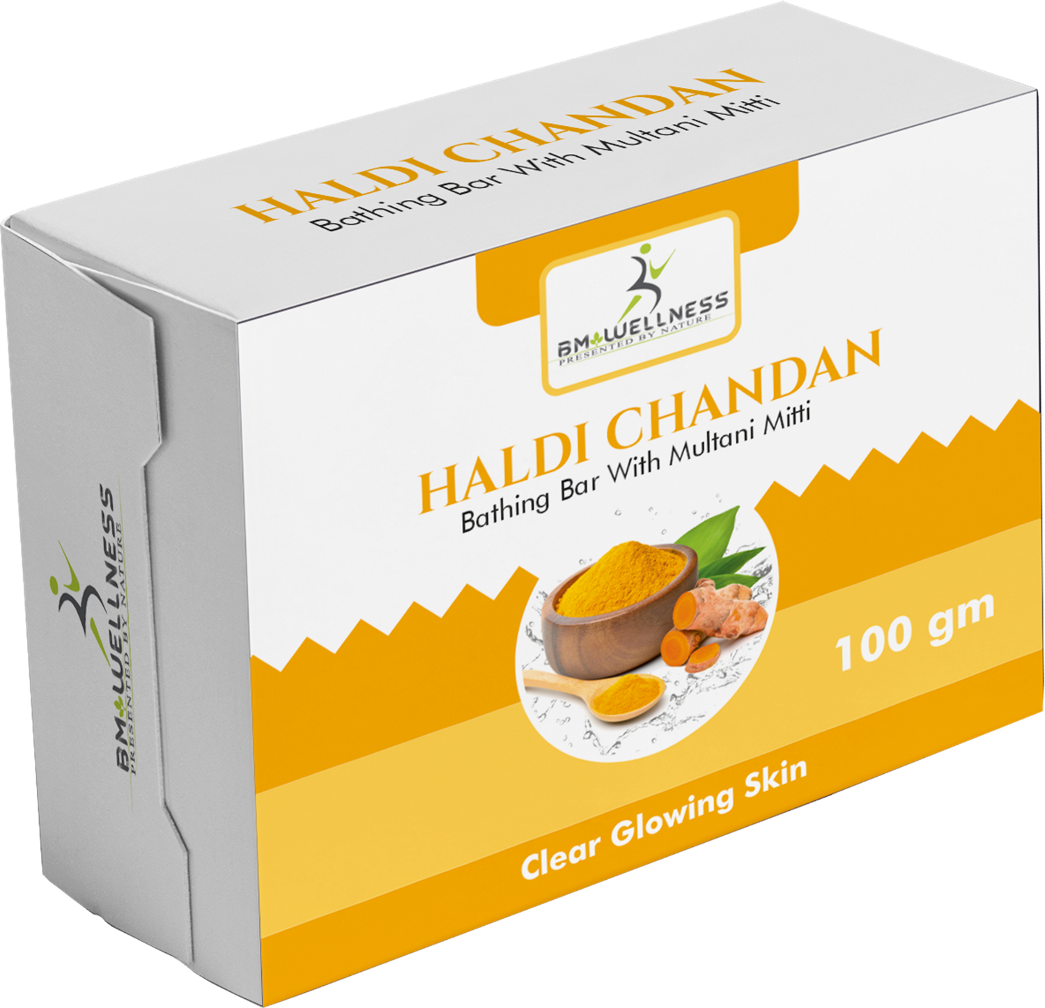 HALDI CHANDAN BATHING BAR 100GM	