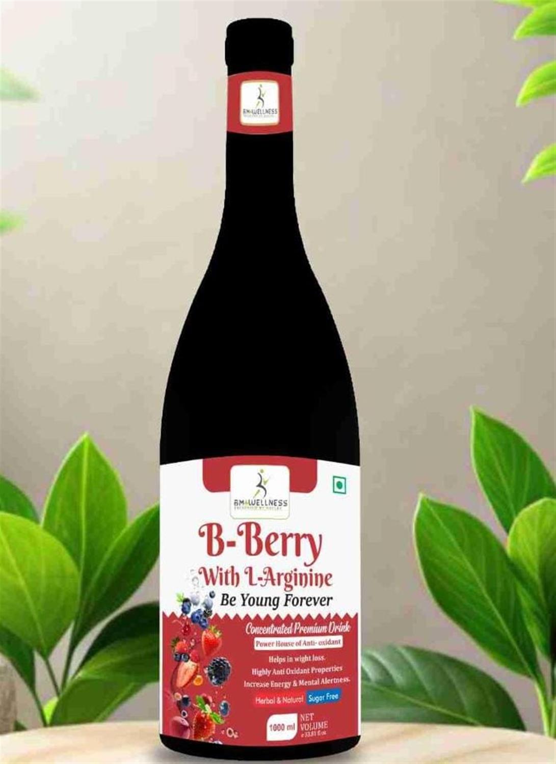 B- BERRY WITH L-ARGININE JUICE 1000 ML